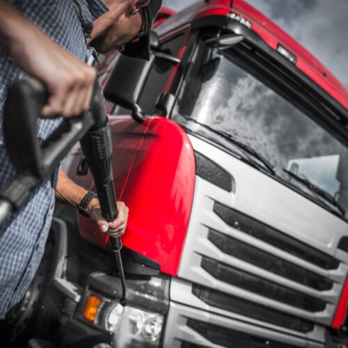 Heavy Duty Fleet Wash Bay Systems - Truck High Pressure