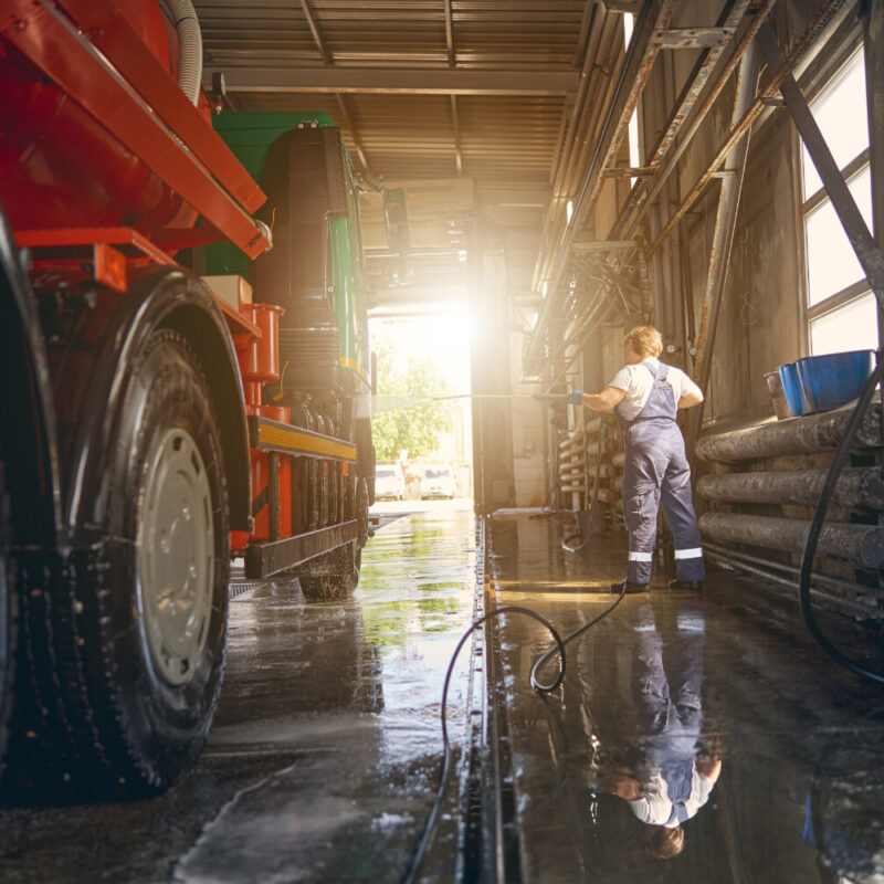 Heavy Duty Fleet Wash Bay Systems - Wash Bay
