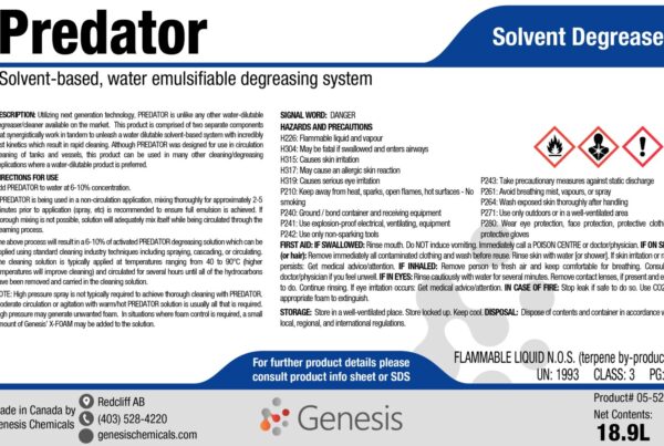 Predator - glycol system cleaning chemical and degreaser
