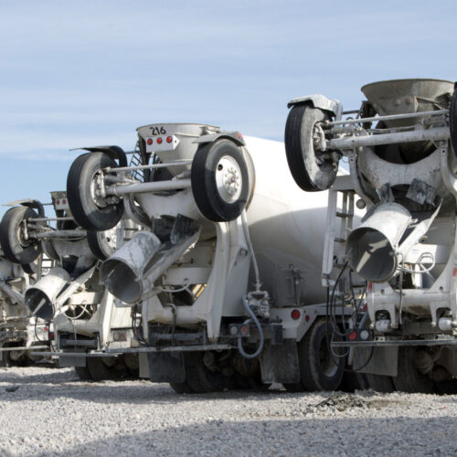 Heavy Equipment, Construction & Mining Cleaning Solutions - Concrete Trucks